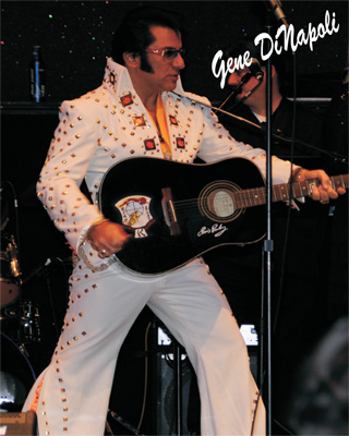 Gene DiNapoli NY Elvis Autographed Photo